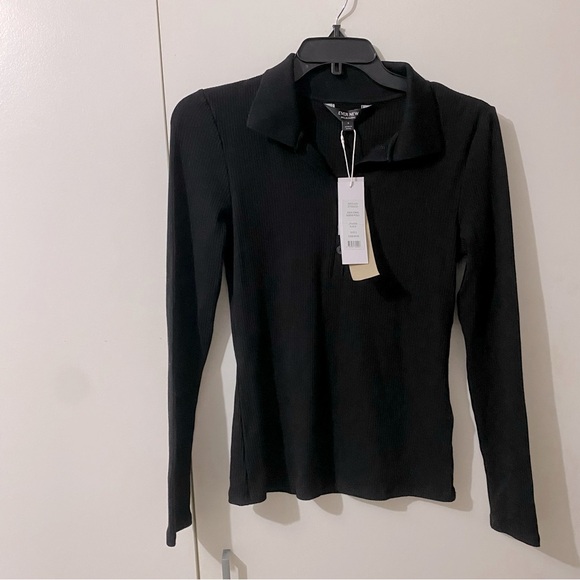 Ever new Julia long sleeve polo top - Picture 2 of 5